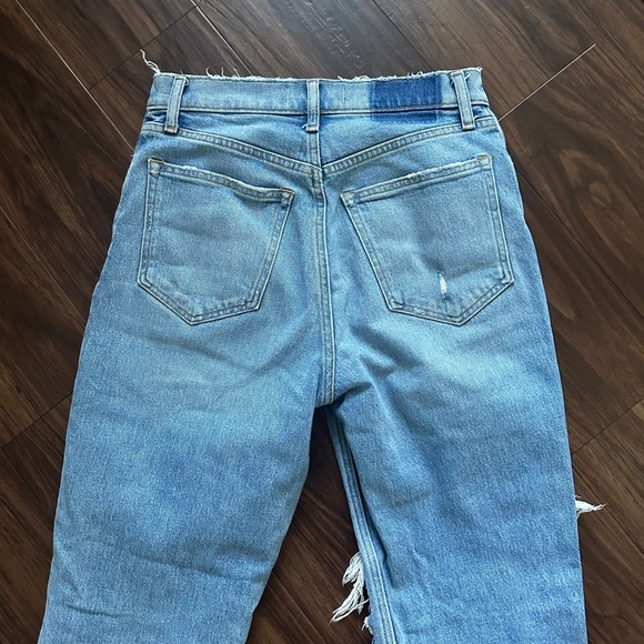 Abercrombie 90s Ultra High Rise Straight Jeans - Picture 5 of 6